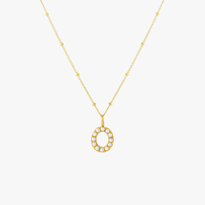 Collar de Perlas con Inicial