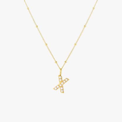 Collar de Perlas con Inicial
