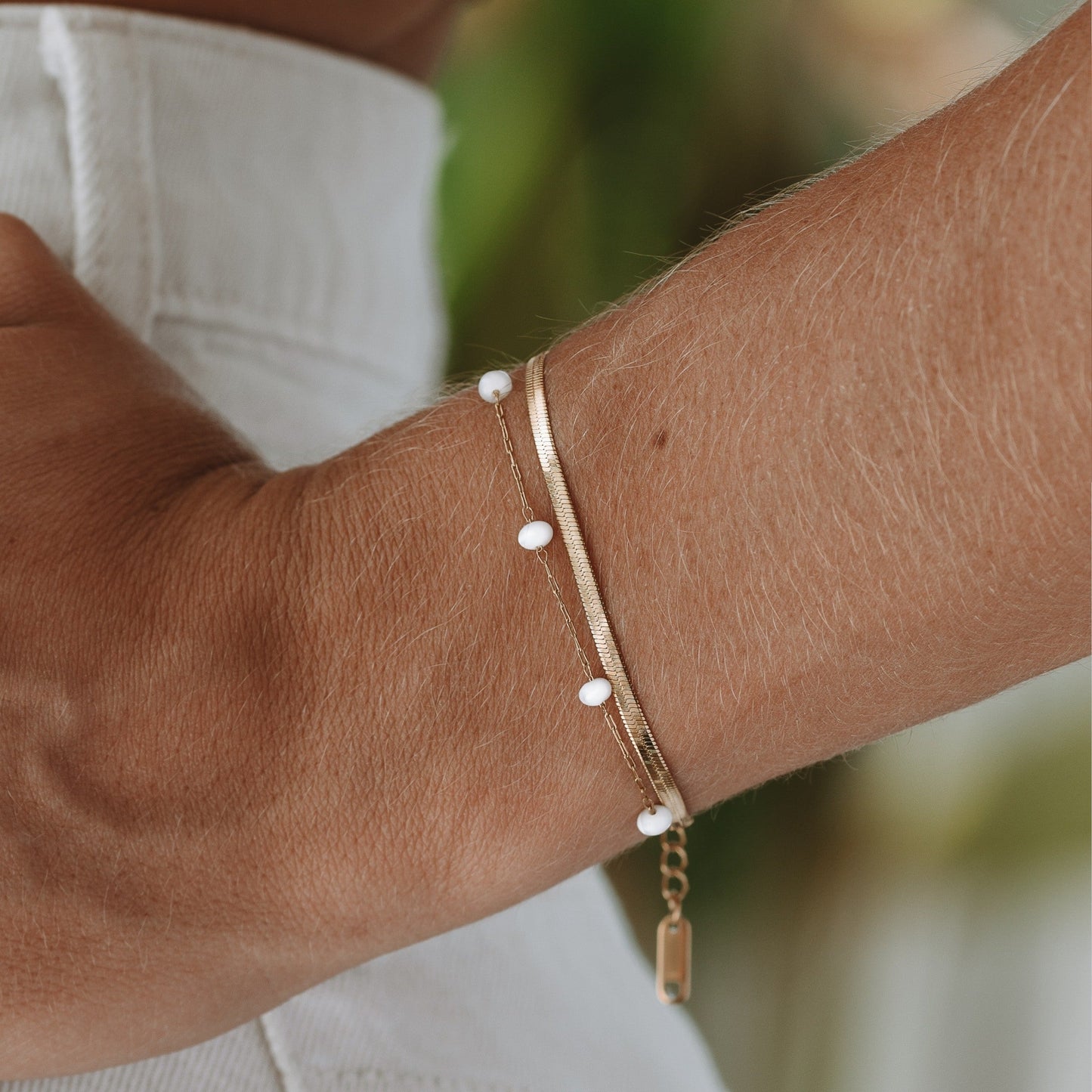 Pulsera de capas "Santorini"