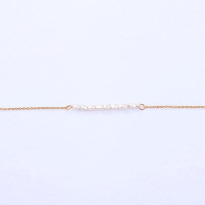 Pulsera mini de perlas de agua dulce
