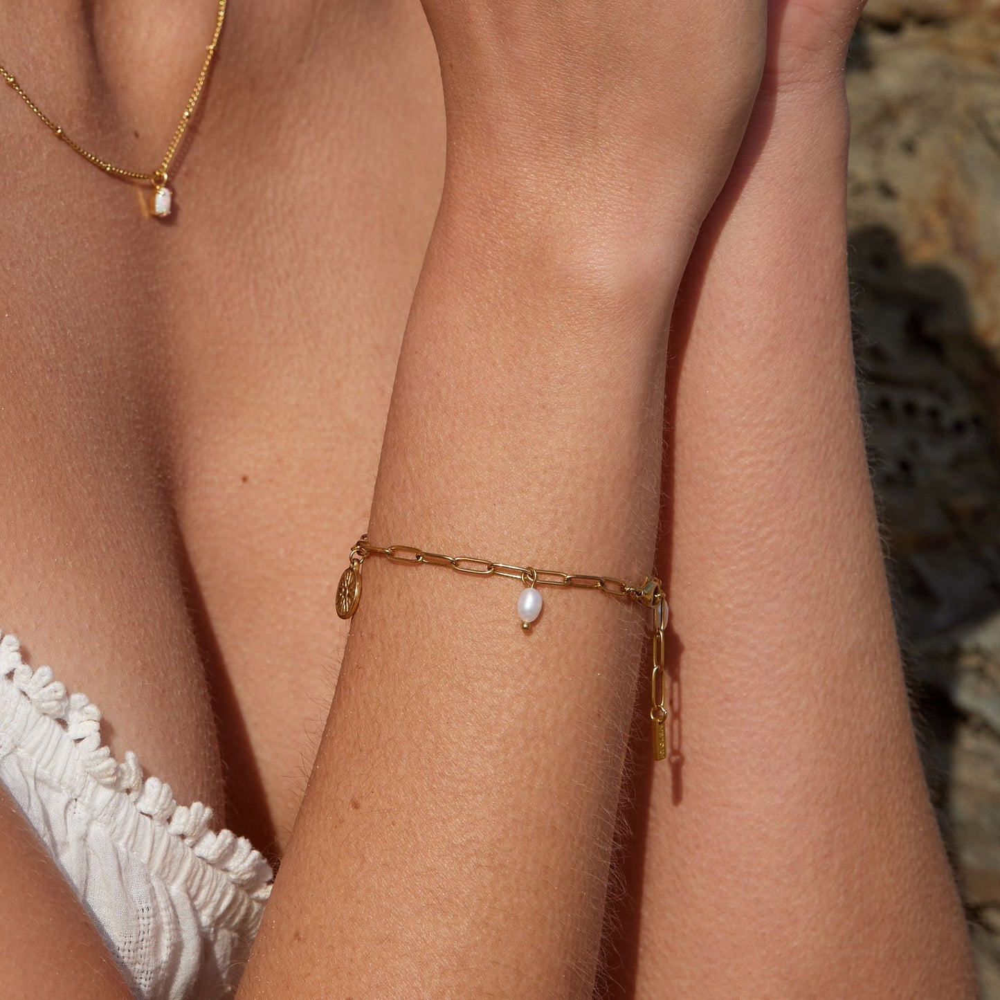 Pulsera Sol Dorado