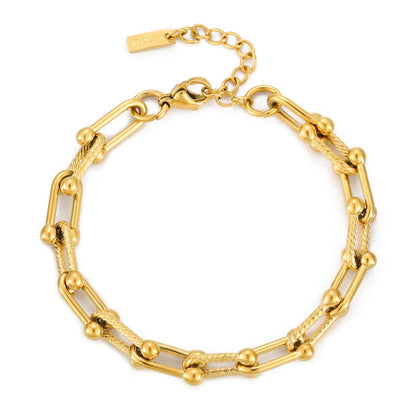 Pulsera eslabones isleños