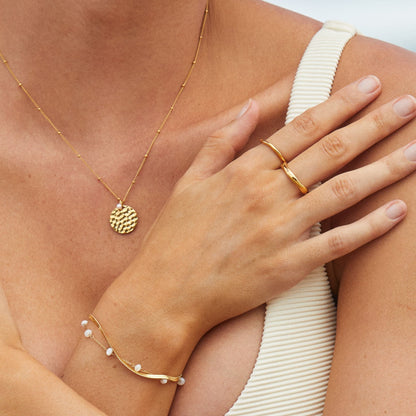 Pulsera de capas "Santorini"