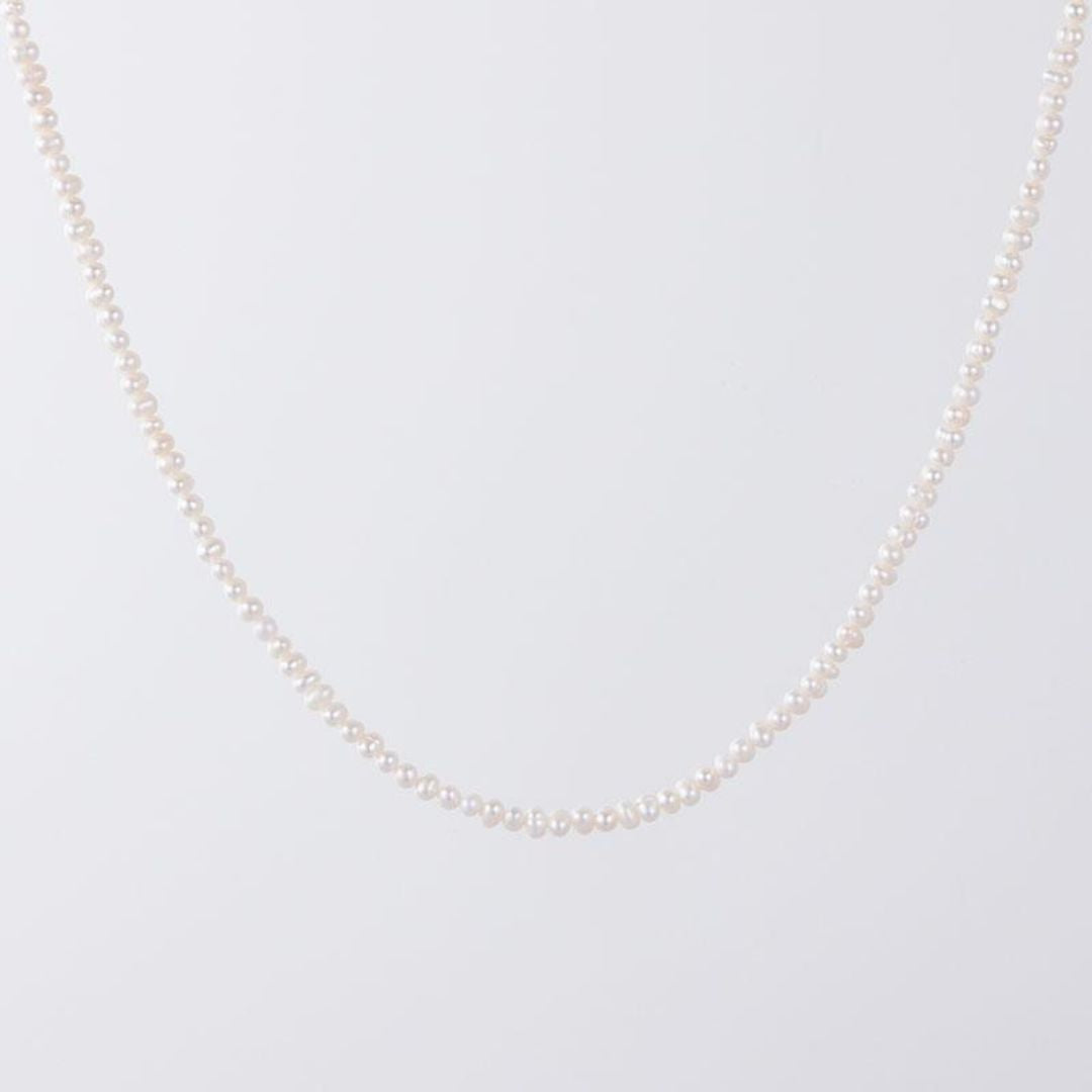 Gargantilla de perlas de agua dulce mini