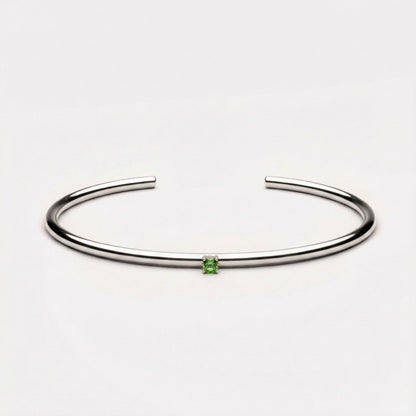 Brazalete Delgado de Esmeraldas