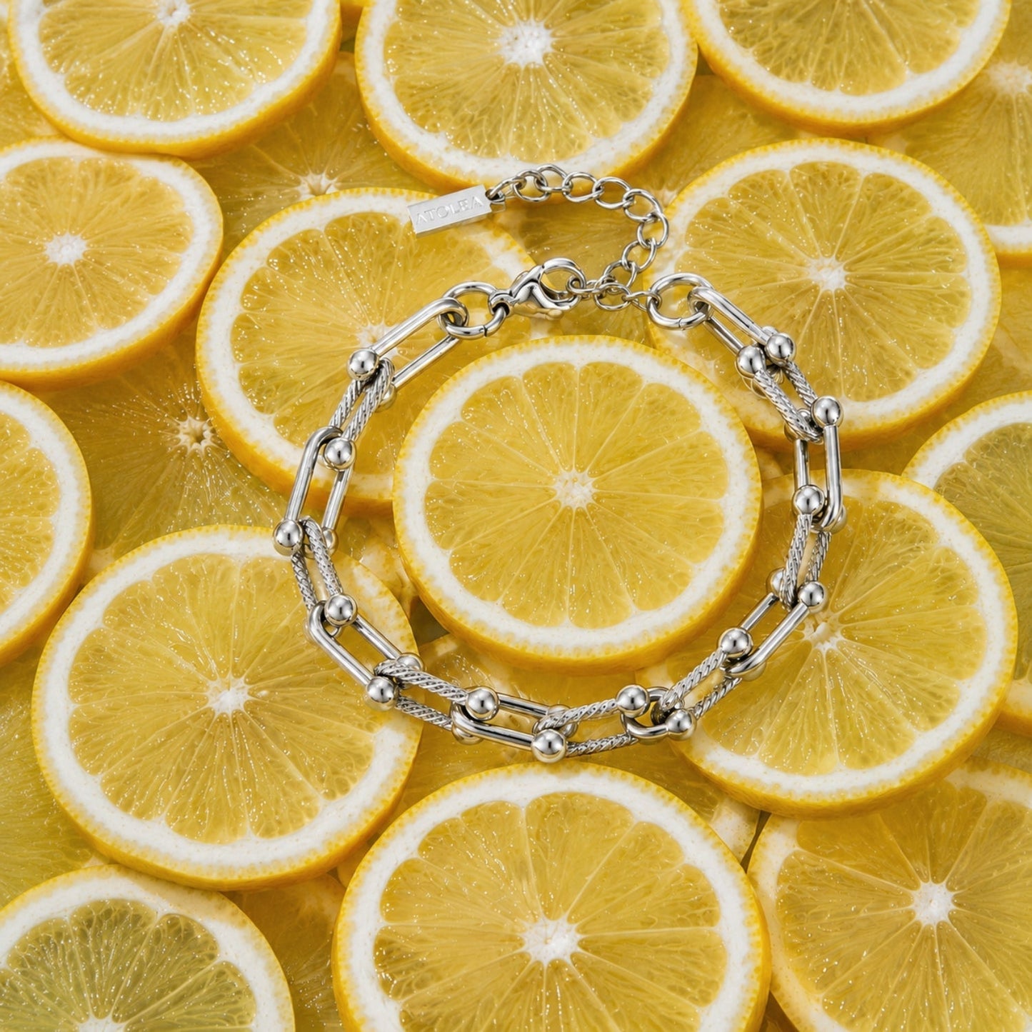 Pulsera eslabones isleños