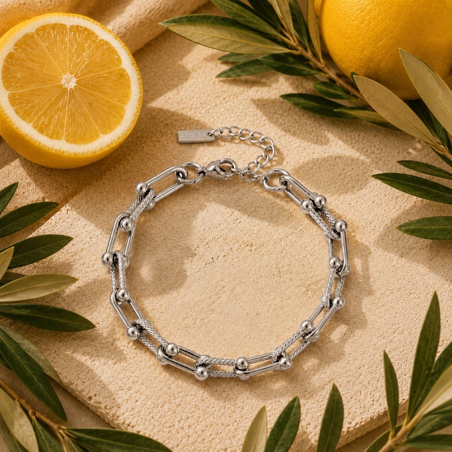 Pulsera eslabones isleños