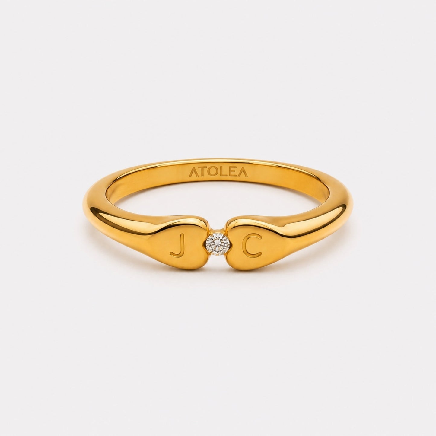 Two-Initial Crystal Ring