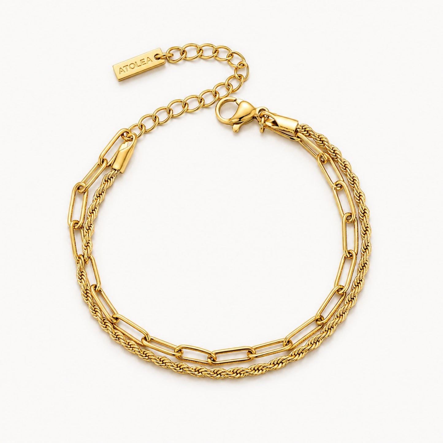 Pulsera de capas versátil